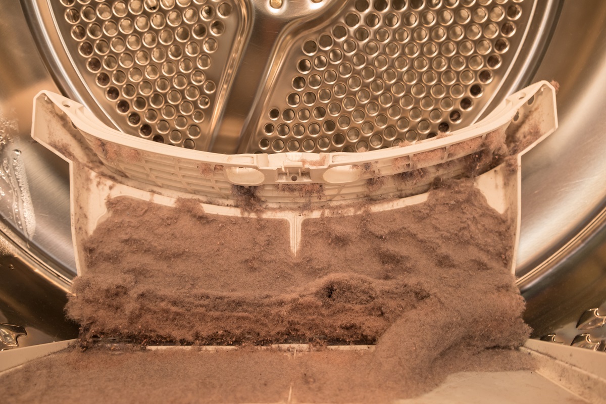 dryer need  to be cleaned